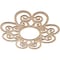 Ekena Millwork Cohen Wood Fretwork Pierced Ceiling Medallion, Alder, 20"OD x 6 7/8"ID x 3/8"T CMWP20X20X0375COAL - alternate 4